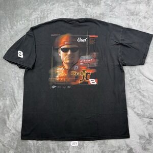Dale Earnhardt Junior Winners Circle Black  Racing Shirt Mens Size XXL